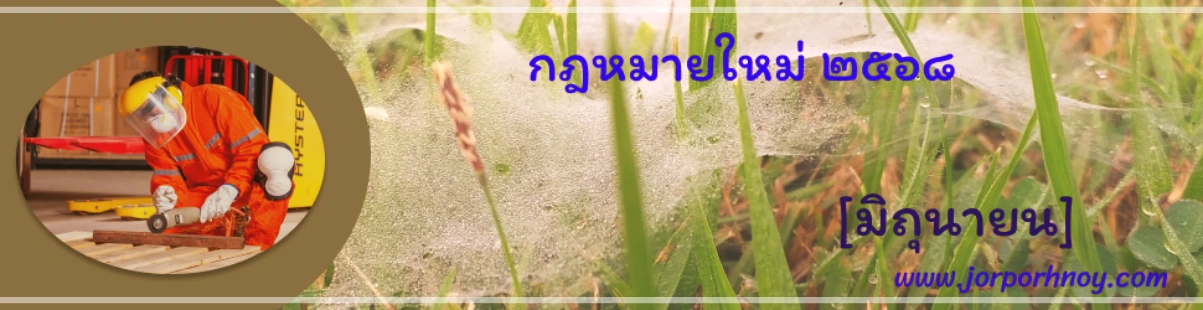 กฎหมายใหม่ มิถุนายน 2568